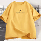 Jesus Is King Christian T Shirt