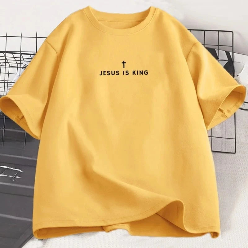 Jesus Is King Christian T Shirt