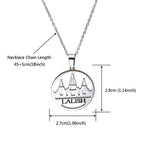 Yazidi Lalish Temple Necklace Stainless Steel