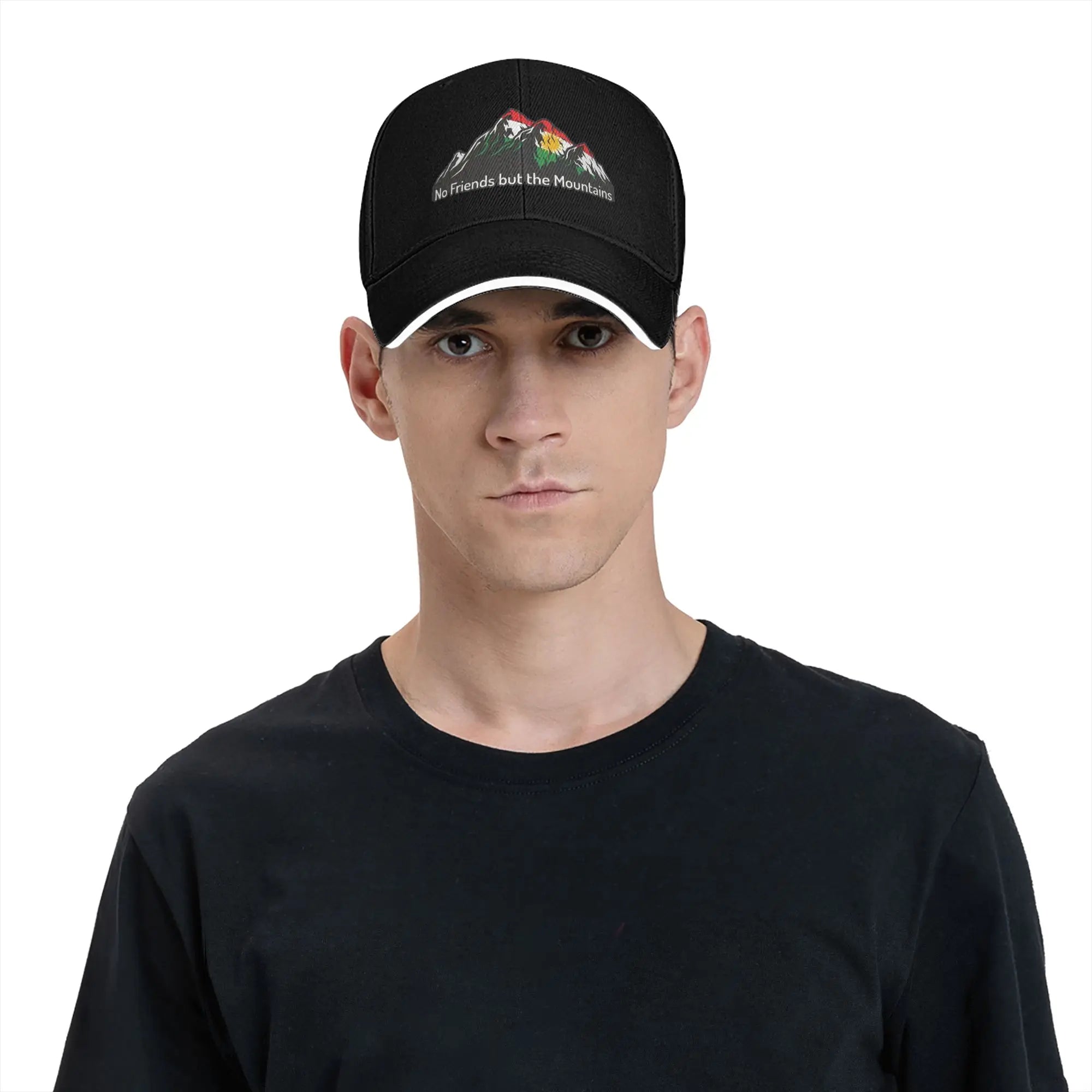 Kurdistan Baseball Cap No Friends but the Mountains