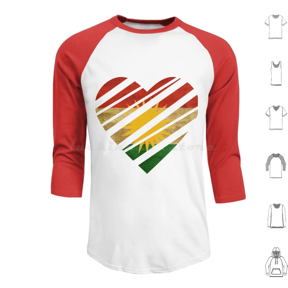 Kurdistan Heart Hoodie