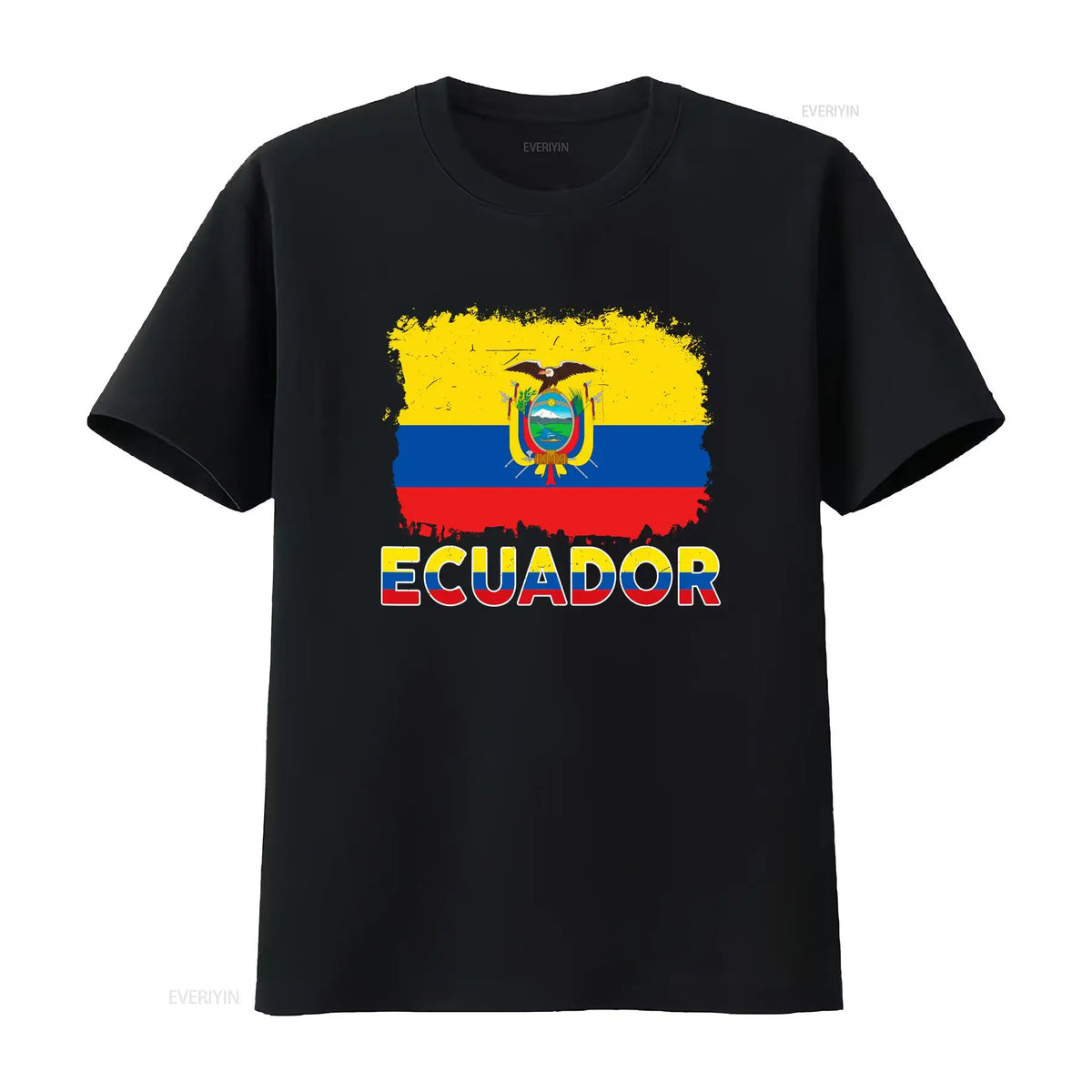 Ecuador Flag Hispanic Heritage Men Boy Women T Shirt vintage