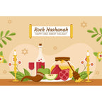 Happy Rosh Hashanah Photography Background