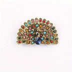 Luxury and fashionable peacock pin