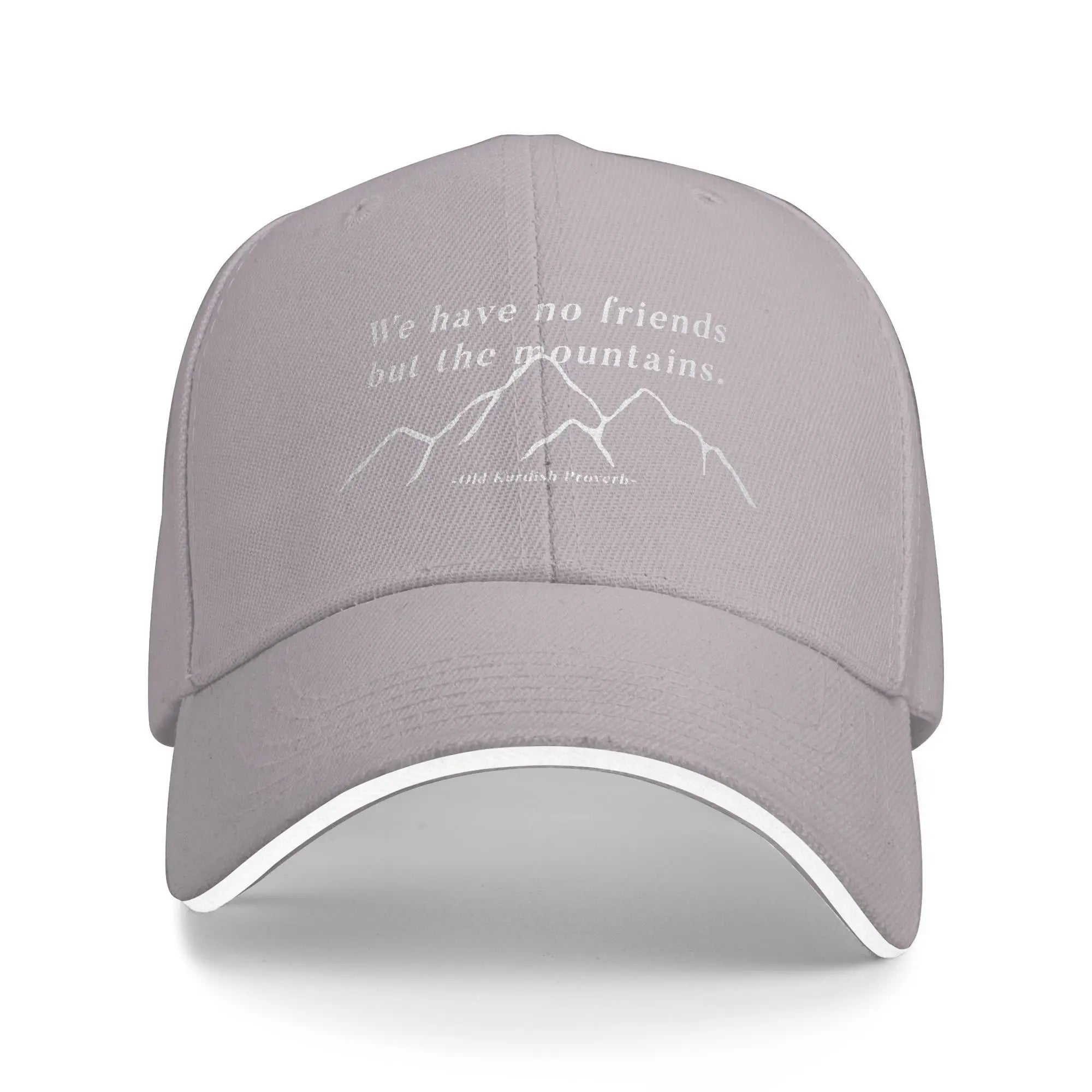 Kurdistan We have no friends but the mountains Baseball Cap