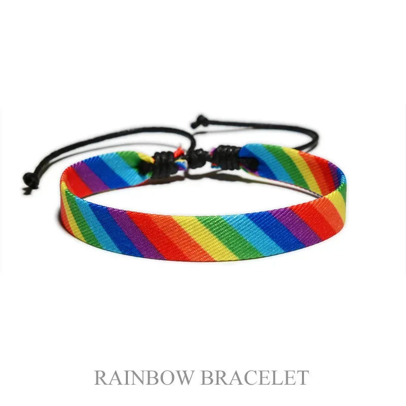 Rainbow LGBT Pride Bracelet