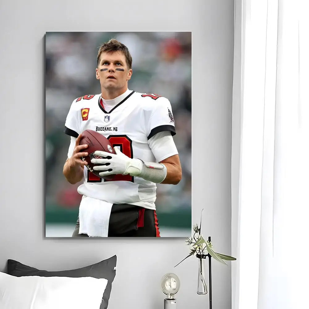 Actor T-Tom Brady Poster Wall