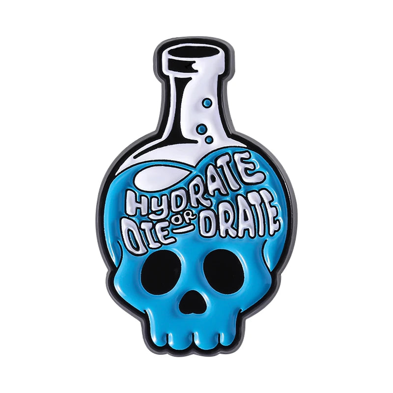 Day Of The Dead, & Halloween Enamel Pins