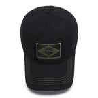 Unisex Brazilian Flag Embroidered Cap