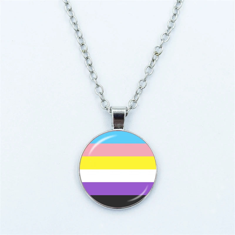 Rainbow Necklace LGBTQ