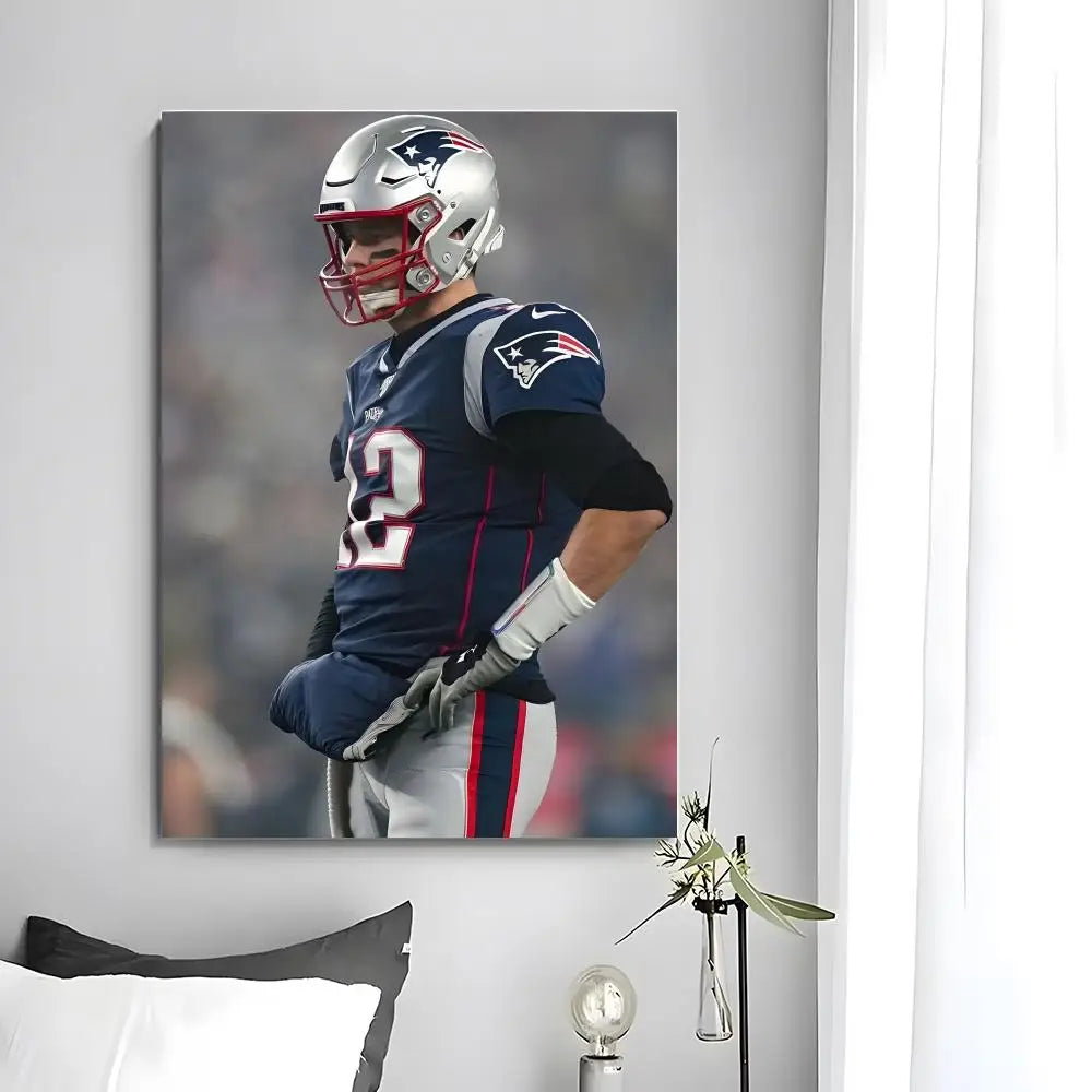 Actor T-Tom Brady Poster Wall