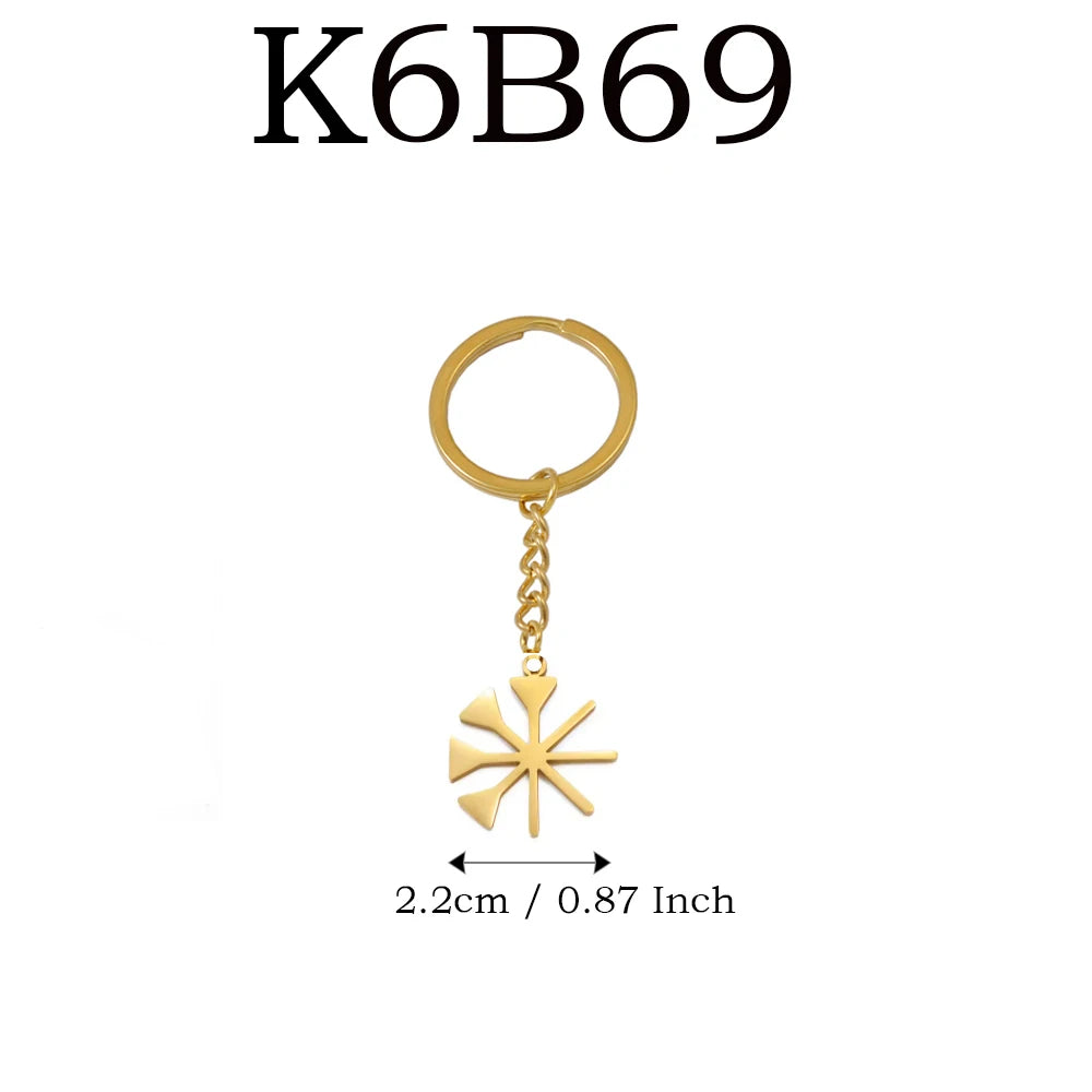 Yezidi Lalish Peacock Key Chains