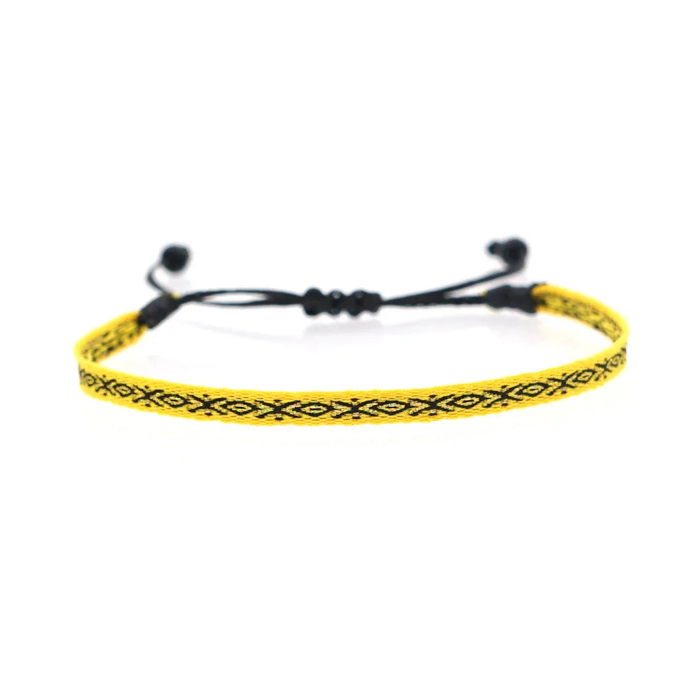 Unisex Handmade Woven Bracelet