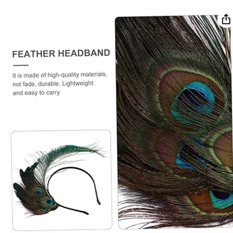 Peacock Headband Accessories