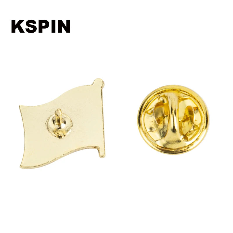 KURDISTAN Flag Map Lapel Pins