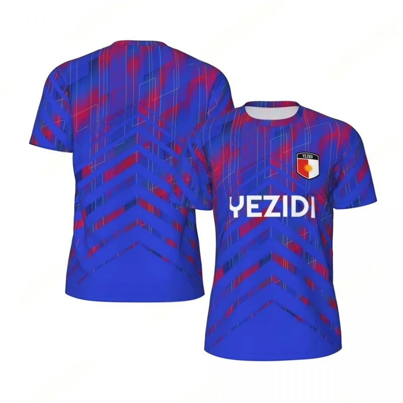 Men's Yezidi Flag T-Shirt Short