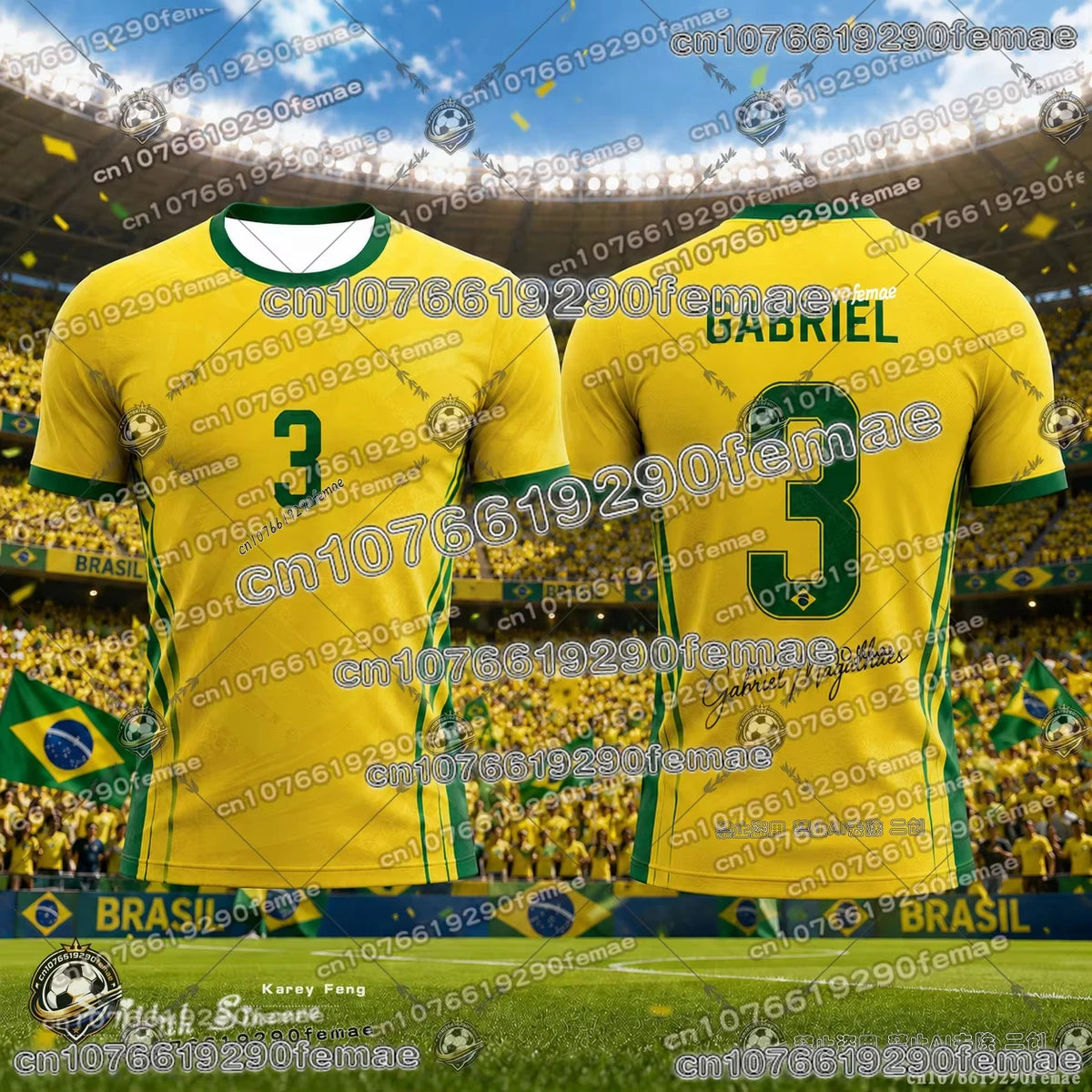 Summer 2026 Brazil Soccer Jersey