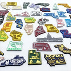 U.S. States Refrigerator Magnet
