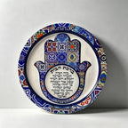 Blue Hamsa Art