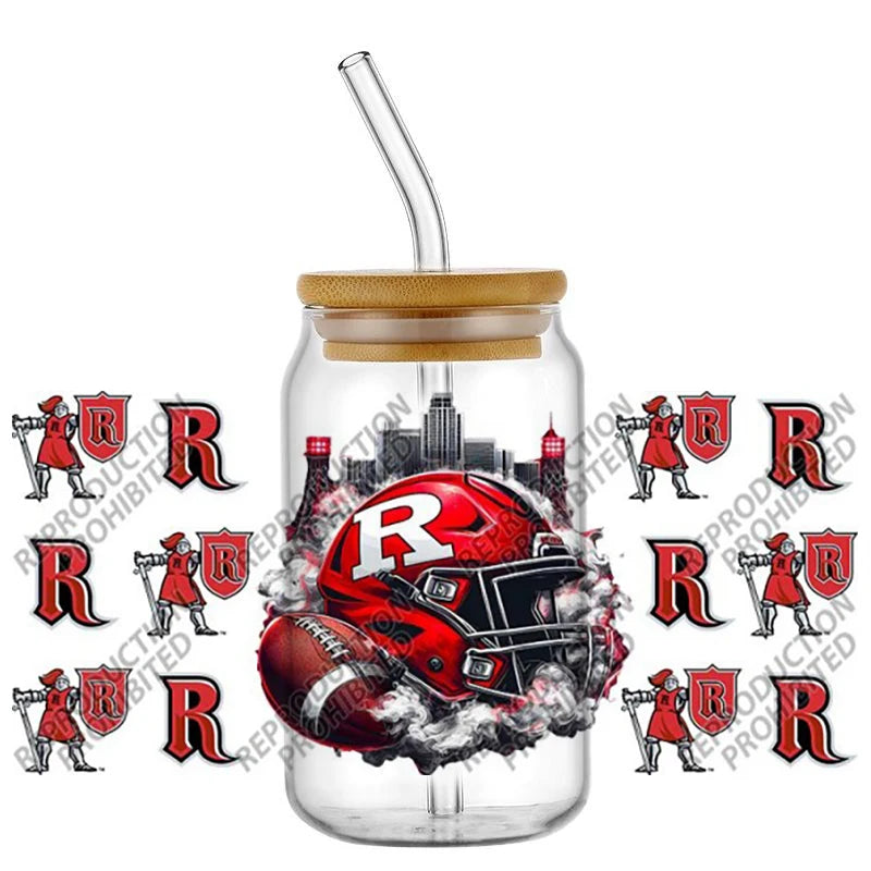 New 30 Famous Rugby Football Brand 3D Phone Transfer Sticke