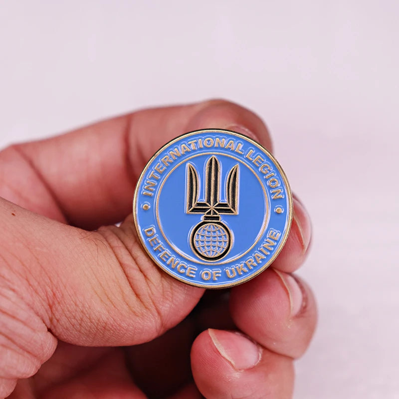 International Legion Defence of Ukraine Enamel Pin