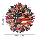 USA Patriotic Wreath