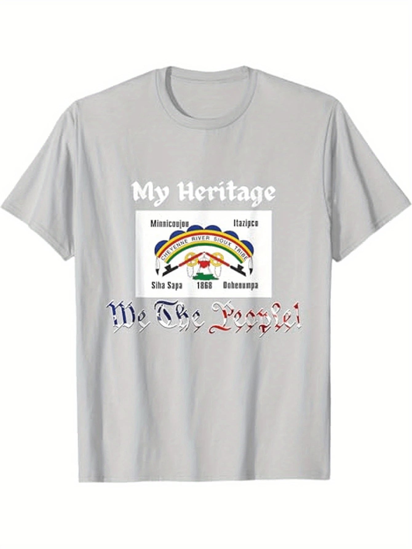 Cheyenne River Sioux Tribal Heritage-Native American  T-shirt.
