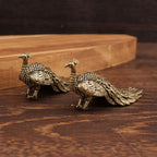 Small Peacock Ornaments