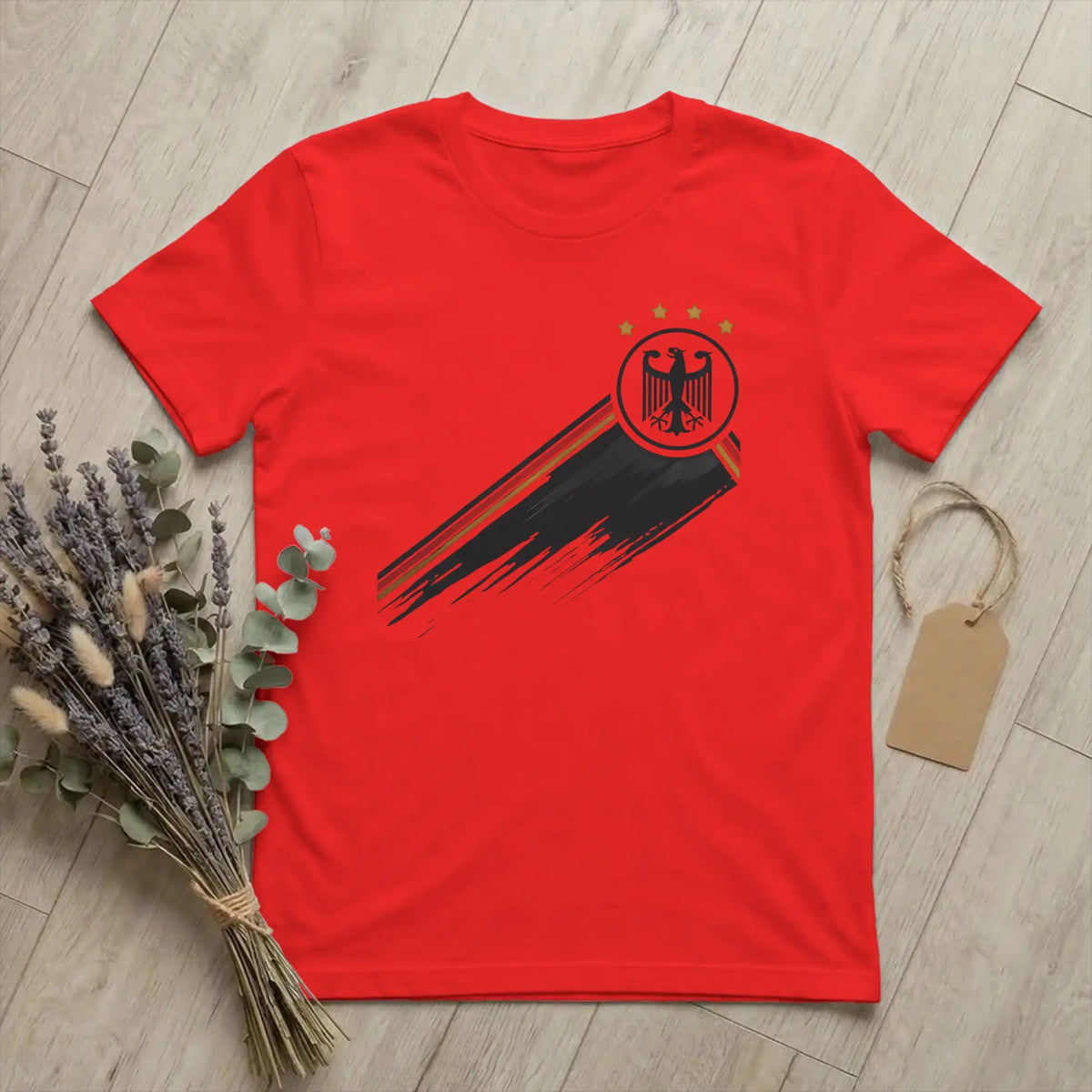 Funny Deutschland Germany Football Player T-Shirt