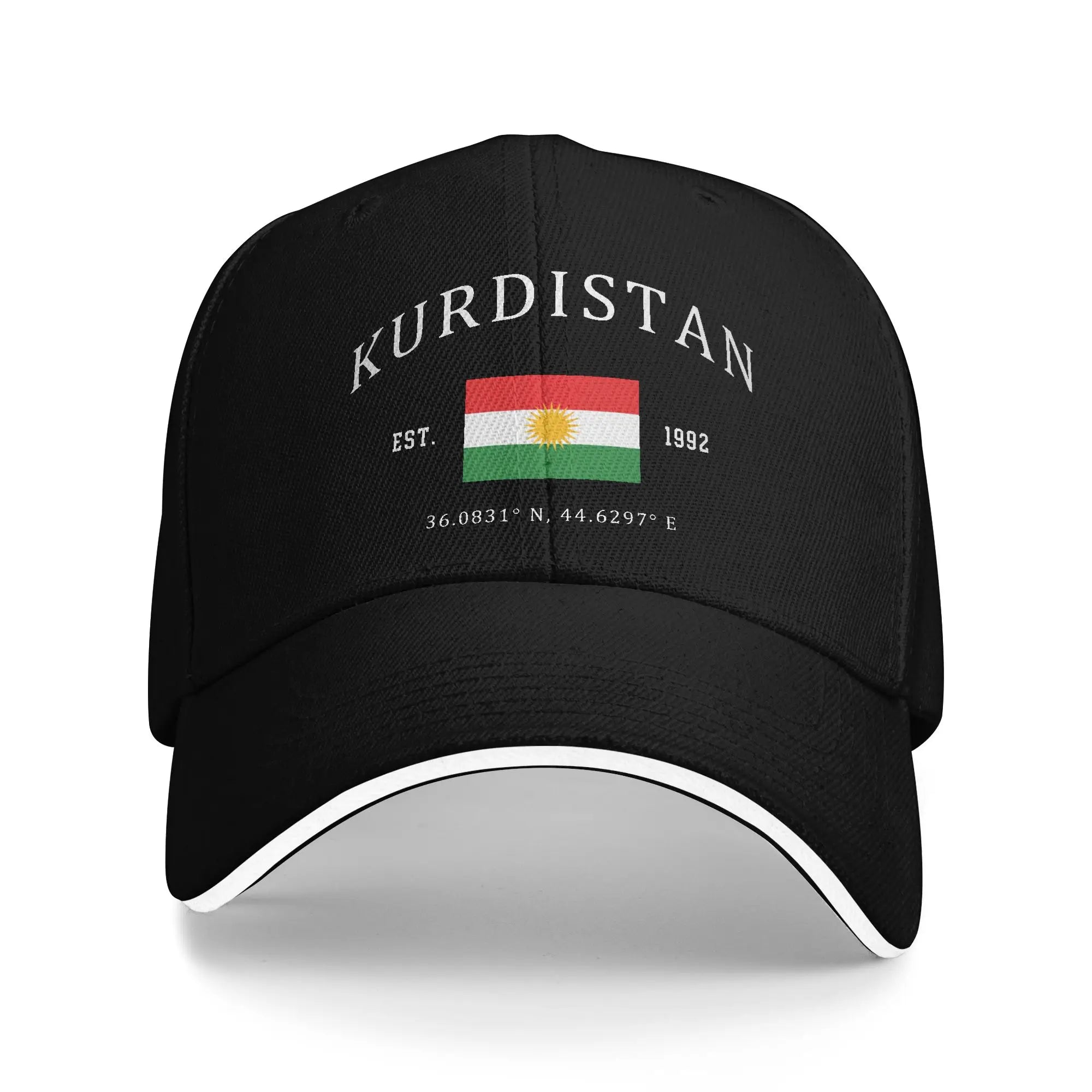 Unisex Kurdistan Flag Baseball Cap