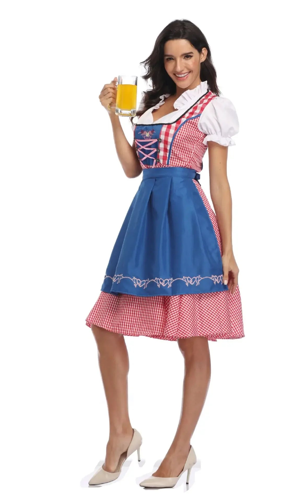 Adult Women Oktoberfest Dirndl Carnival Party