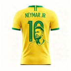 Brazil Soccer Jersey Crest Tee