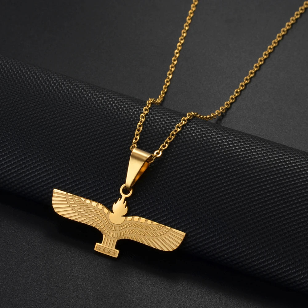 Aramaic Flag the Aramean Ashur Pendant Necklaces