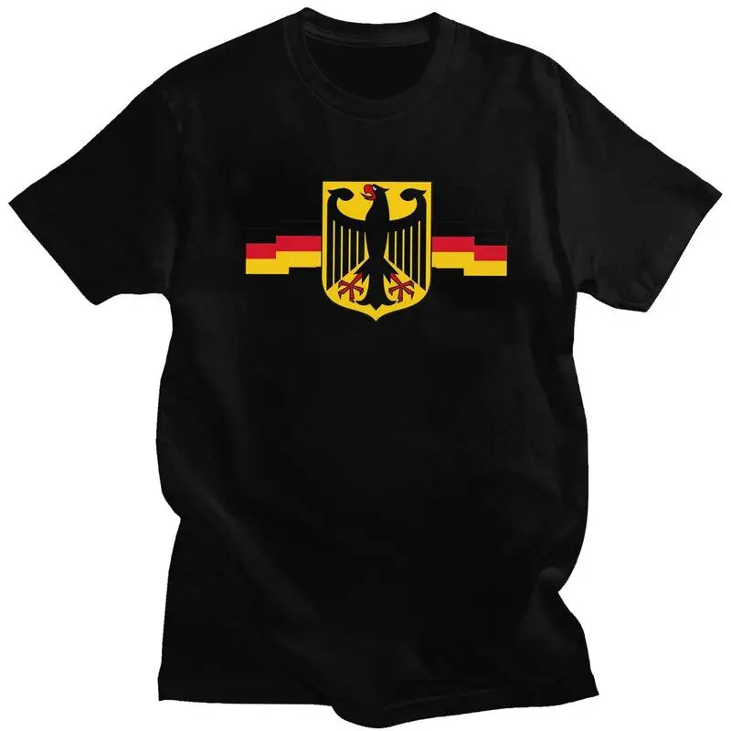 German Eagle On Shield T Shirts