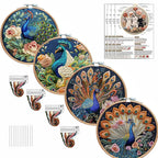 Peacock Embroidery Kit