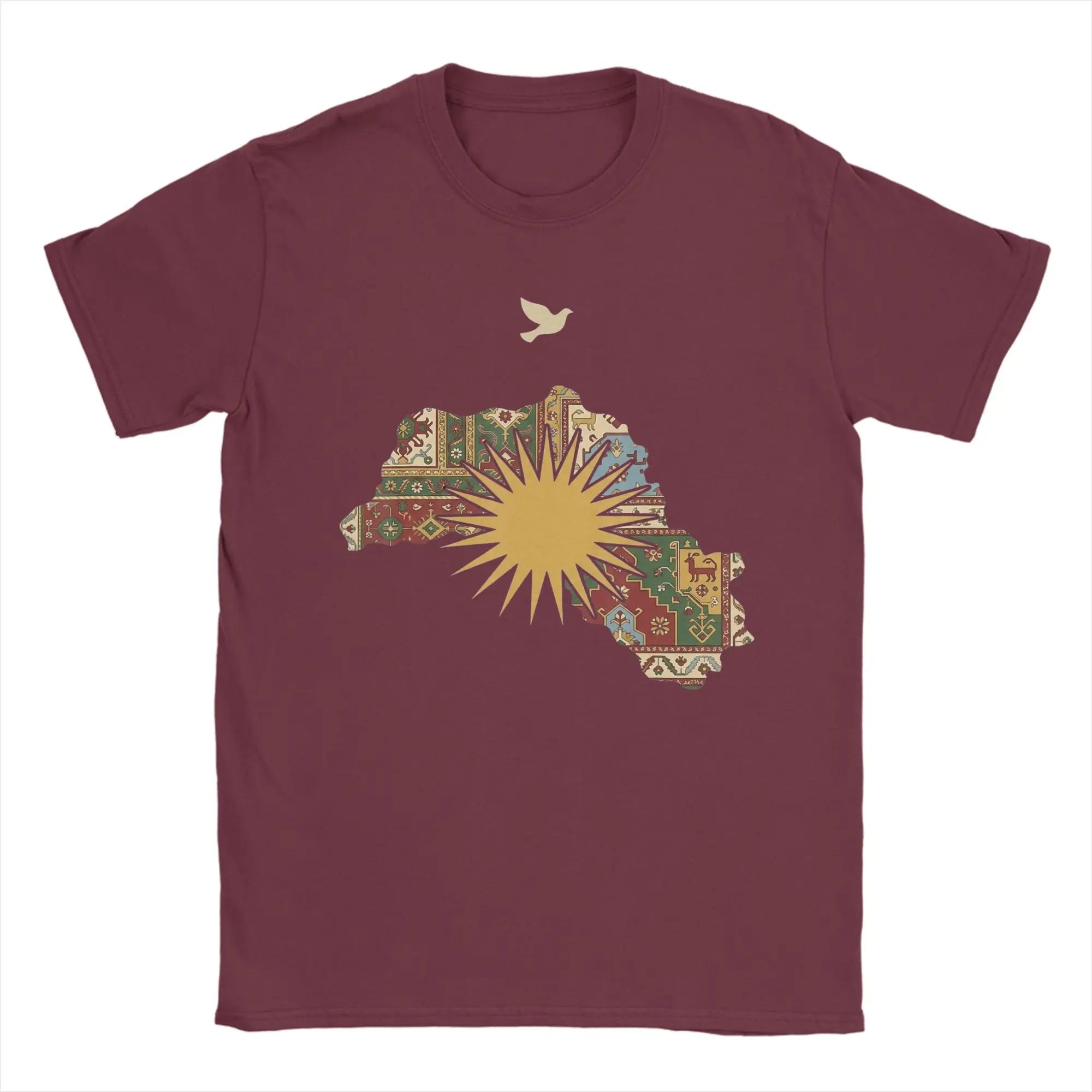 Kurdistan Map Flag Heritage Kurdish T Shirts