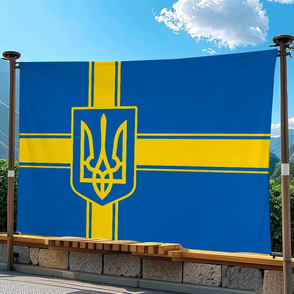 Nation flag Ukraine Suitable For