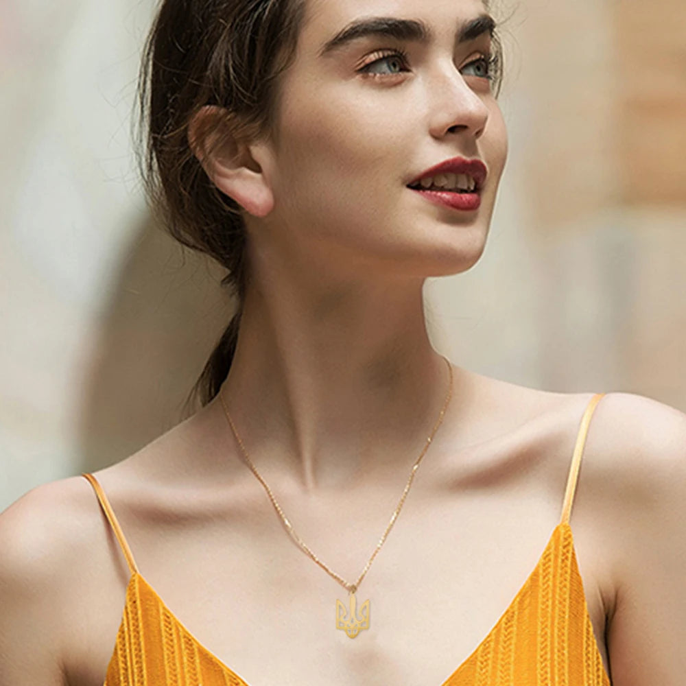 Ukraine Necklace National Symbols