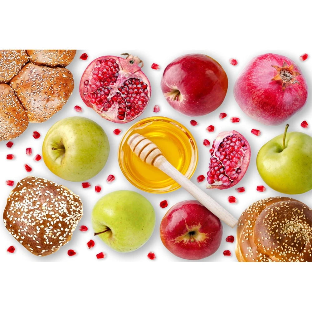 Happy Rosh Hashanah Photography Background Backdrop