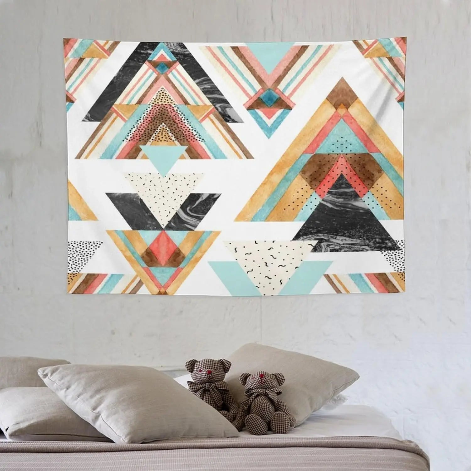 Southwestern Aztec Tapestry Wall Hanging Southwest Native American
