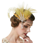 Peacock Feather Headband