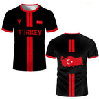 Turkey Football Jersey T-shirt