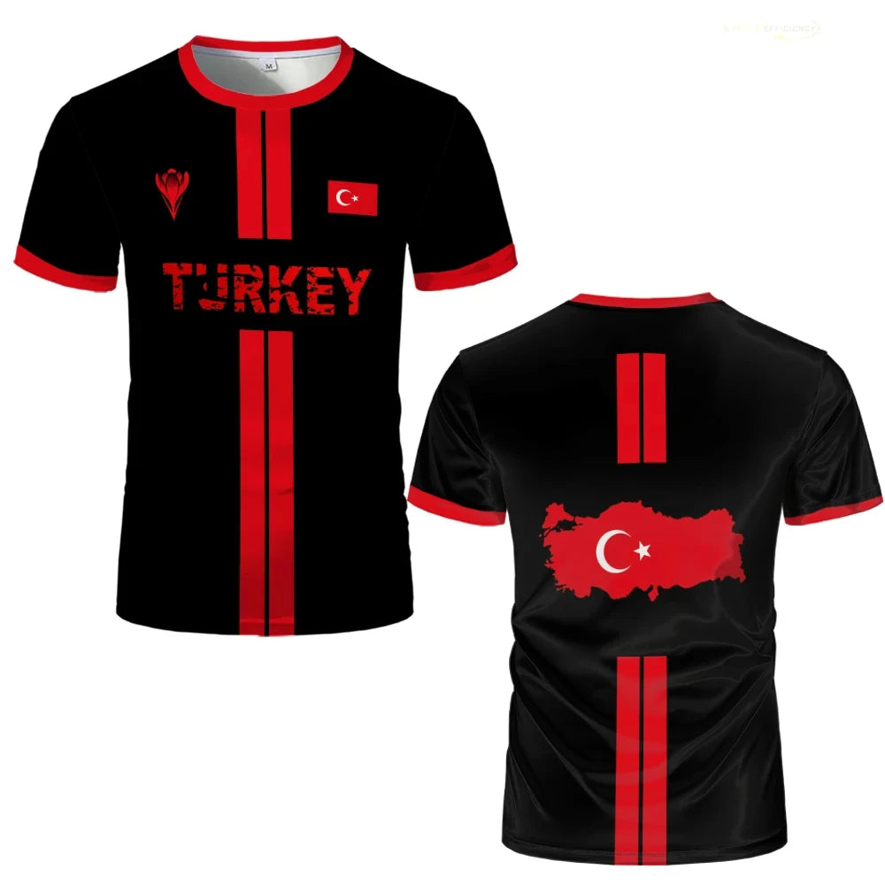 Turkey Football Jersey T-shirt