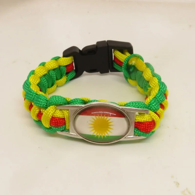 Kurdistan Bracelet Charm Handmade