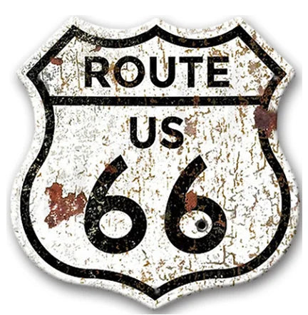 Route 66 America Signs Vintage Metal
