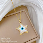 Jewish Magen Star of David Sterling Necklace