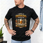 Drinking Problem Beer T-Shirt German Beer Lover Oktoberfest