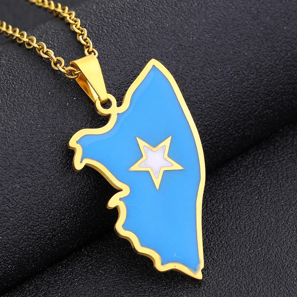 Somali Enamel Necklace