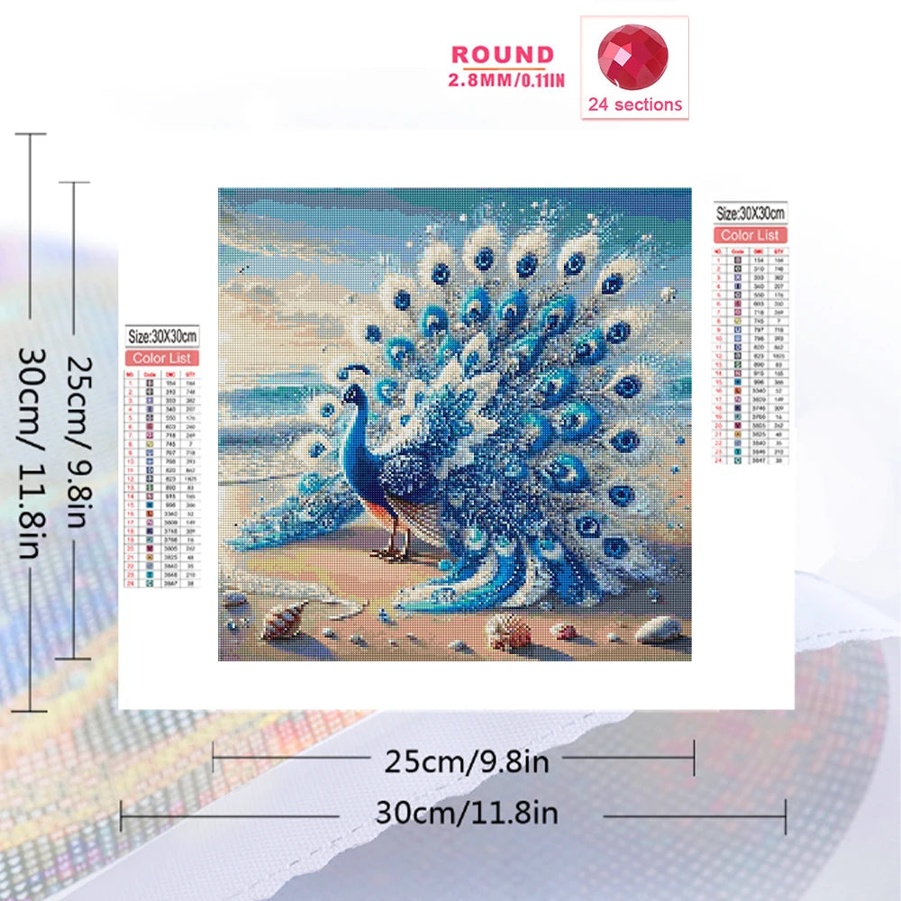 Painting Peacock Kit