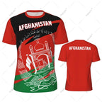Afghanistan Flag Men Sports T-shirt